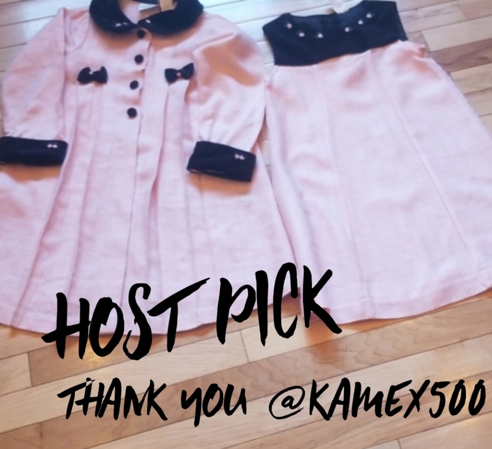 Little bitty suit dress and coat set